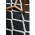 Rug Culture Huxley Extra Large Black & Off White Rug 320X230CM - HU-BLK-320230 image NaN