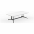 OLG Modulus Flip Table 2400x1200 White Worktop with Black Base OG_MT2412ALLBLK_W image NaN