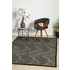 Rug Culture York Medium Black & Natural Rug 230X160CM - YRK-CIND-GLD-230X160 image NaN