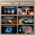 Hisense 75 Inch U85 ULED MiniLED Pro 4K Smart AI TV 75U85AU image NaN