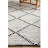 Rug Culture Maison Medium Black & Off White Rug 225X155CM - MSN-JASMIN-225X155 image NaN