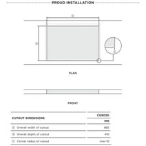 Fisher & Paykel Series 9 90cm Three Burner Natural Gas Cooktop Black Glass CG903DNGGB4 hero image