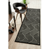 Rug Culture York Large Black & Natural Rug 400X80CM - YRK-CIND-GLD-400X80 image NaN
