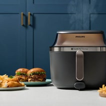 Philips 5000 Series 7.2L XXL Airfryer with Steam Black NA547-07 hero image