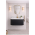 Turner Hastings Evara 90x53 Wall Hung Vanity with Real Marble Top and Ceramic Undercounter Basin Volcanic Ash 3TH EV951-VA-3TH image NaN