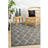 Rug Culture Terrace Medium Black Rug 230X160CM - TER-5501-BLK-230X160 image NaN