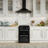 Belling 60cm Mini Richmond Black Dual Fuel Freestanding Oven BMR60DODFB image NaN