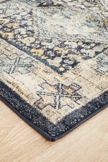 Rug Culture Legacy Medium Multi-coloured Rug 300X80CM - LEG-857-NAVY-300X80 hero image