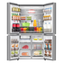 Hisense 640L PureFlex French Door Refrigerator with Non-Plumbed Ice and Water Dispenser Stainless Steel HRCD640TSW image NaN