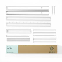Zinus Patricia Double Metal Canopy Bed Frame White AU-CPBFW-D hero image