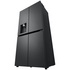 LG 506L French Door Fridge with Slim Non-Plumbed In-Door Ice and Water Dispenser Matte Black GF-LN500MBL image NaN