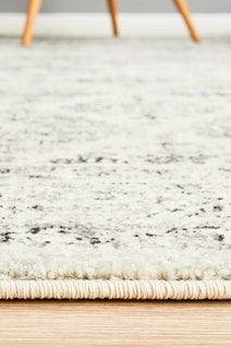 Rug Culture Century Large White & Charcoal Rug 290X200CM - CEN-999-GREY-290X200 hero image