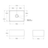 Turner Hastings Novi 60 x 46 Fine Fireclay Single Bowl Butler Sink Gloss White NO60FS image NaN
