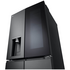 LG 508L French Door InstaView Door-in-Door Fridge with In-door Ice & Water Dispenser Matte Black GF-V500MBLC image NaN