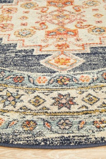 Rug Culture Legacy Large Multi-coloured Rug 240X240CM - LEG-855-ECRU-240X240 hero image