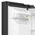 Hisense 632L PureFlat Side by Side Refrigerator With Non-Plumbed Water and Ice Dispenser Black Steel HRSBS633BW image NaN