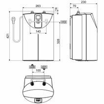 Stiebel Eltron 5L Under Sink Hot Water Heater with Mixer Tap SNE5MES hero image