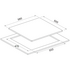 Euro Appliances 60cm Natural Gas Stainless Steel Cooktop ECT60WCX image NaN
