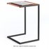 Reddie Suzy Teak Natural Top Black Metal Base Side Table CPTSZ45X40X65W1M1 image NaN