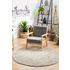 Rug Culture Evoke Small Grey Rug 150X150CM - EVO-256-GREY-150X150 image NaN