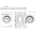 Beko 9kg Front Load Washing Machine with AutoDose and Steam BFLB903ADW1 image NaN