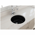 Turner Hastings Cuisine Round 47 Fine Fireclay Single Bowl Sink Matte Black CUR47FS-MB image NaN