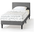 Zinus Liam Classic Home King Single Upholstered Fabric Bed Base AU-FPPBC2ZC-12B image NaN