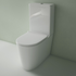Studio Bagno Manhattan Hi Line Complete Toilet Suite - Gloss White MHL001 image NaN