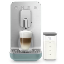 Smeg Automatic Coffee Machine with AutoMilk Emerald Green BCC13EGMAU hero image