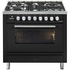 ILVE Professional Plus Series 90cm Dual Fuel Five Burner Oven with Milano Knobs P09PDWE3MG image NaN