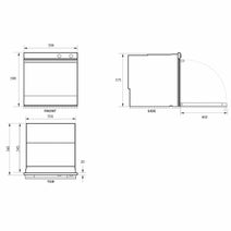 Fisher & Paykel 60cm Pyrolytic Built-In Oven Stainless Steel OB60SD10PX1 hero image