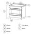 Artusi 90cm Freestanding Induction Oven Black AFI902B image NaN