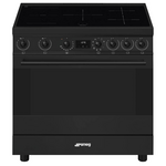 Smeg 90cm Matte Black Induction Freestanding Oven C9IMN2 hero image