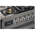 Bertazzoni 90cm Professional Red Dual Fuel Freestanding Oven PRO96L1EROT image NaN