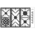 Westinghouse WHG955WA 90cm Natural Gas Cooktop image NaN