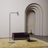 CTO Lighting Heron Floor Light - Bronze with Marble Base HERFLOBZCV image NaN