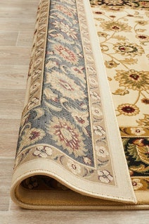 Rug Culture Sydney Large Ivory Black Rug 290X200CM - SYD-1-IB-290X200 hero image