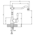 Abey CLOTAIRE-1WT Chambord Clotaire Single Bowl Sink Pack image NaN