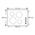 Blanco BCCT60N 60cm Ceramic Electric Cooktop image NaN