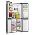 Hisense 483L PureFlat Slim French Door Refrigerator with Non-Plumbed Ice and Water Dispenser Stainless Steel HRCD483TSW image NaN