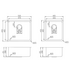 Titan large and Medium Bowl Sink Brass TSBR4052 image NaN
