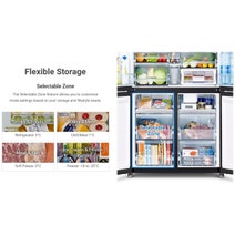 Hitachi 569L French Door Refrigerator Matte White Glass Finish RWB640VT0X-1MGW hero image