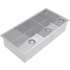Abey Piazza 1 and 3/4 Square Bowl Sink Stainless Steel CR500D image NaN
