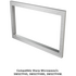 Sharp Stainless Steel Microwave Trim Kit EBR40ST image NaN