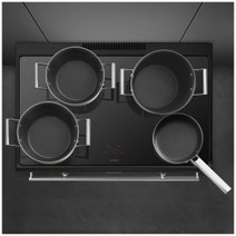 Smeg 90cm Induction Freestanding Oven Black CX91IMBL hero image