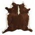 Rug Culture Cow Hide Small Brown, White Rug 200X150 APPROX - COWHIDE-NAT-HEREF image NaN