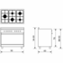 Glem 90cm Dual Fuel Stainless Steel Freestanding Oven GS965GE image NaN