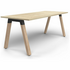 OLG Plantation Single Desk 1800x750 New Oak Worktop with Oak Legs OG_PLSD1875_NO image NaN