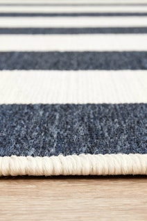 Rug Culture Seaside Small Navy & White Rug 160X110CM - SSD4444-NVWH-160X110 hero image