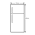 LG GT-442BPL 442L Top Mount Fridge image NaN